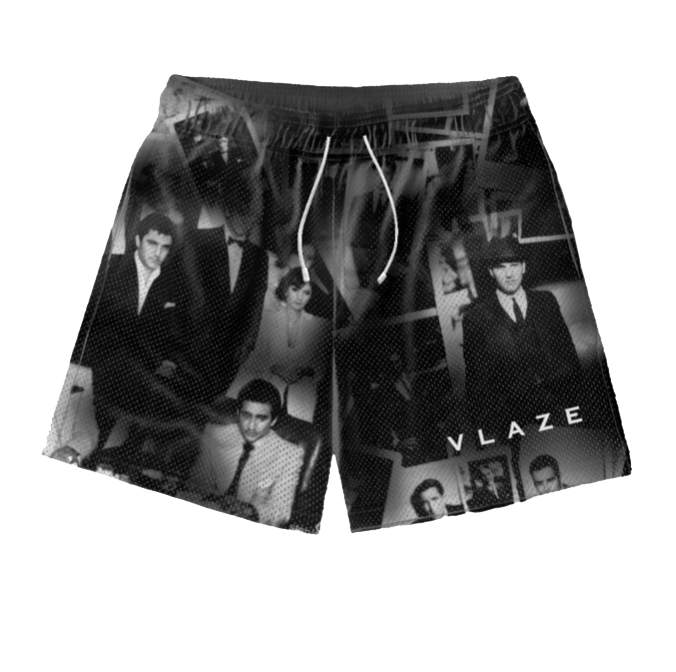 VLAZE "SCARFACE" MESH SHORTS